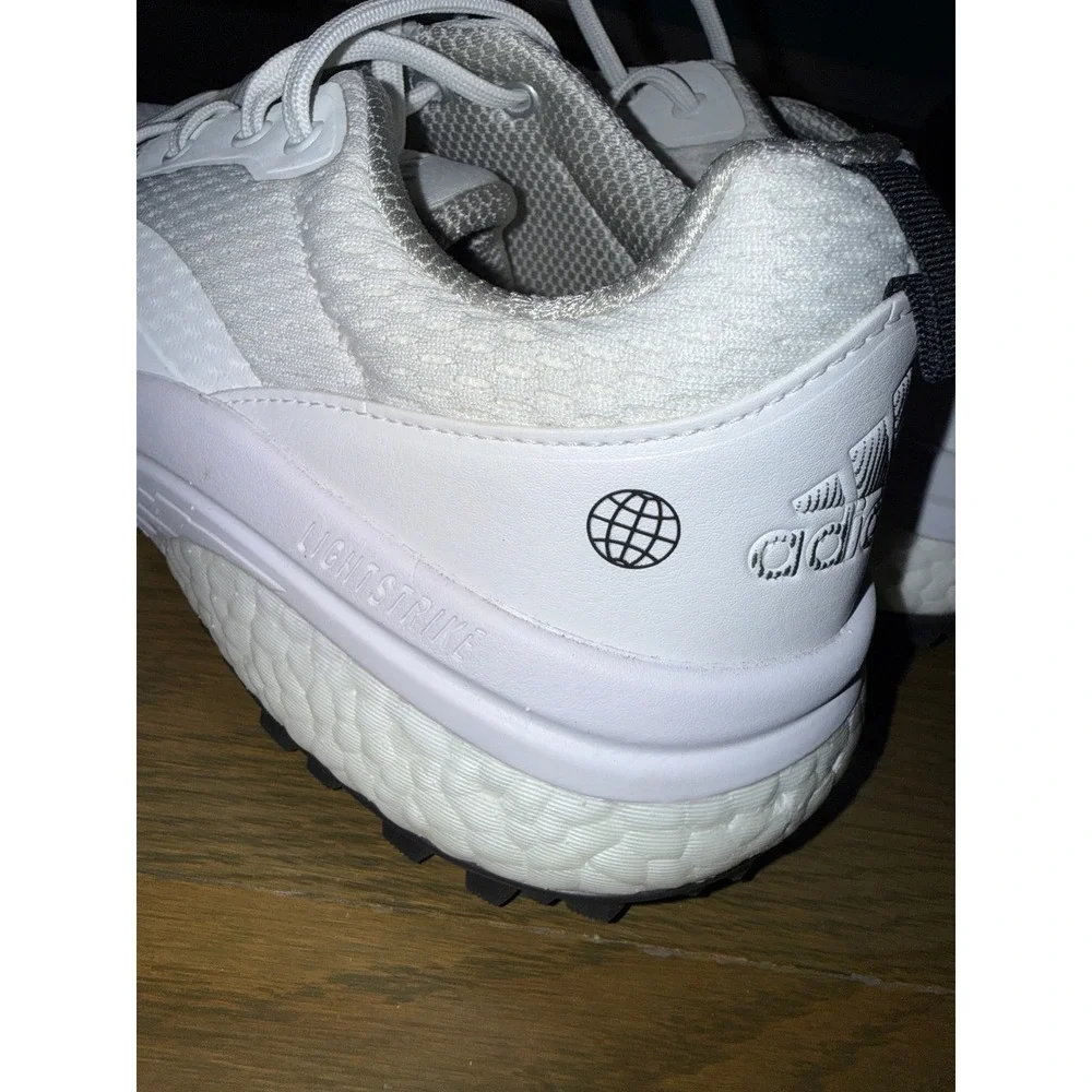 Adidas Solarmotion Spikeless Golf Shoes White Silver GX6425 Mens Size 14